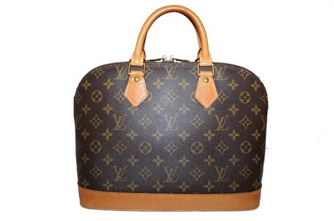 brown louis vuitton handbag|authentic louis vuitton alma pm.